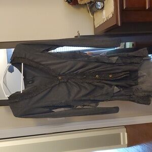 Beautiful lacy button up dressy cartigan